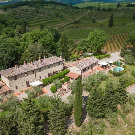 Sangiovese All'Aia Villa Gaiole in Chianti Exterior photo