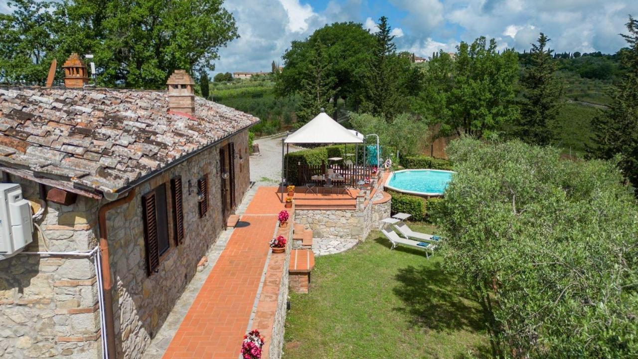 Sangiovese All'Aia Villa Gaiole in Chianti Exterior photo